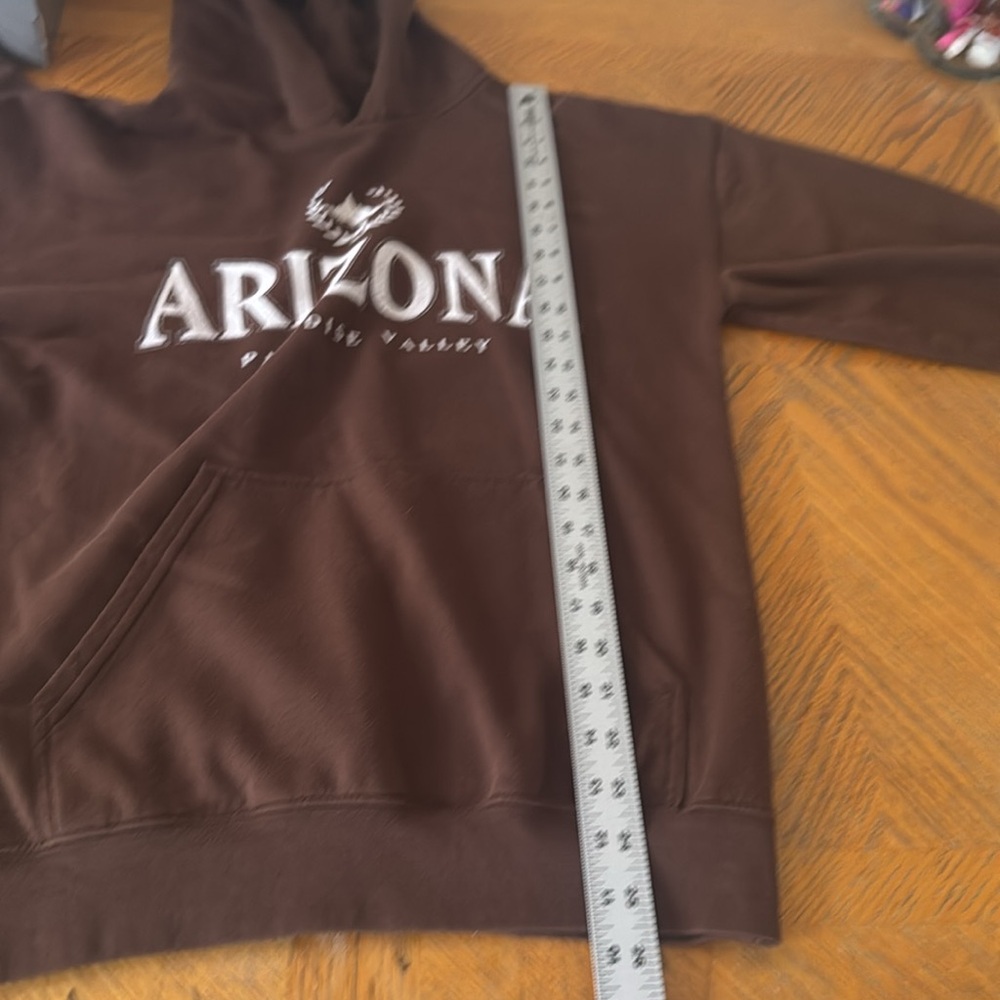 Arizona Jean Company Men's Brown Hoodie - Picture 4 of 6